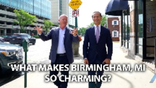 Touring Birmingham, MI With Mayor Boutros